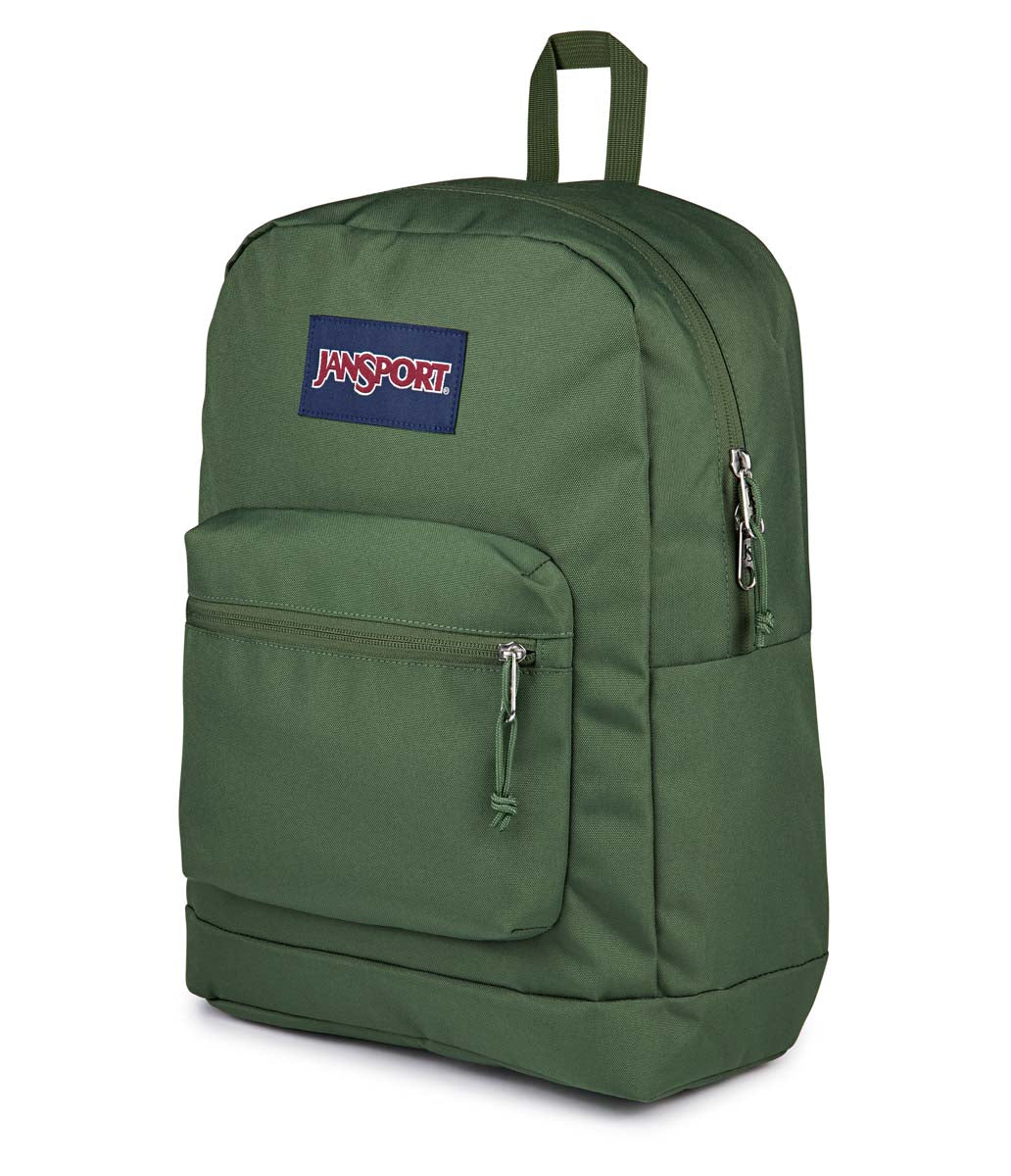 JanSport Cross Town Plus Laptop Backpack - Cargo Green