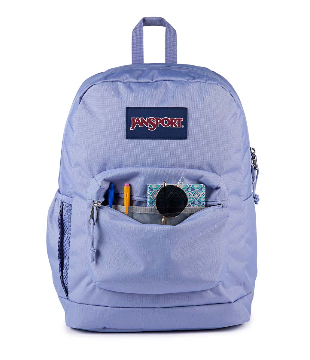 JanSport Cross Town Plus Laptop Backpack - Lavender Ash