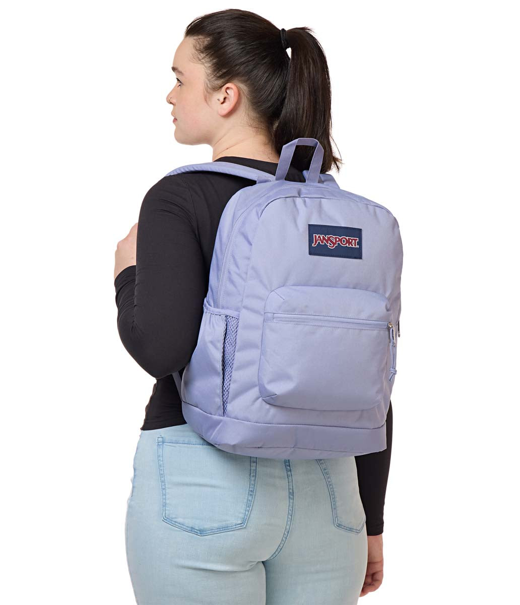 JanSport Cross Town Plus Laptop Backpack - Lavender Ash
