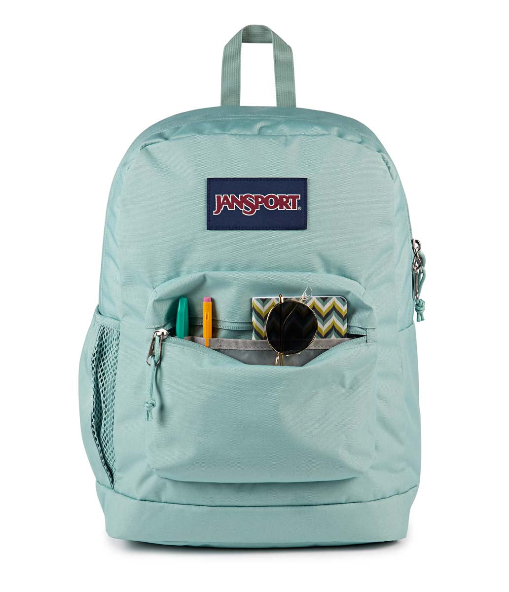 JanSport Cross Town Plus Laptop Backpack - Faded Sage