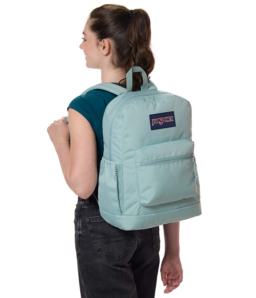 JanSport Cross Town Plus Laptop Backpack - Faded Sage