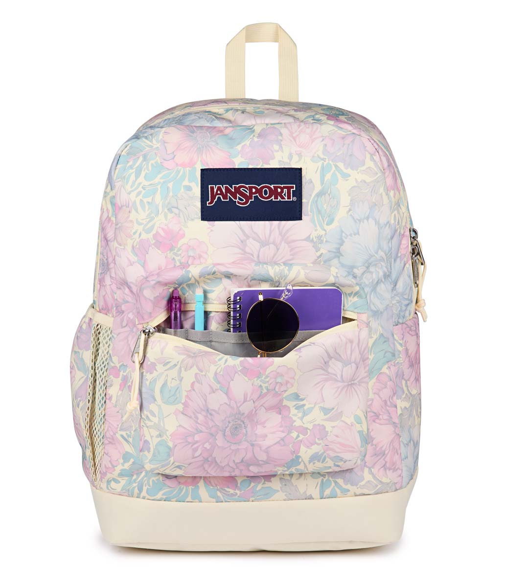 JanSport Cross Town Plus Laptop Backpack - Faded Tapestry