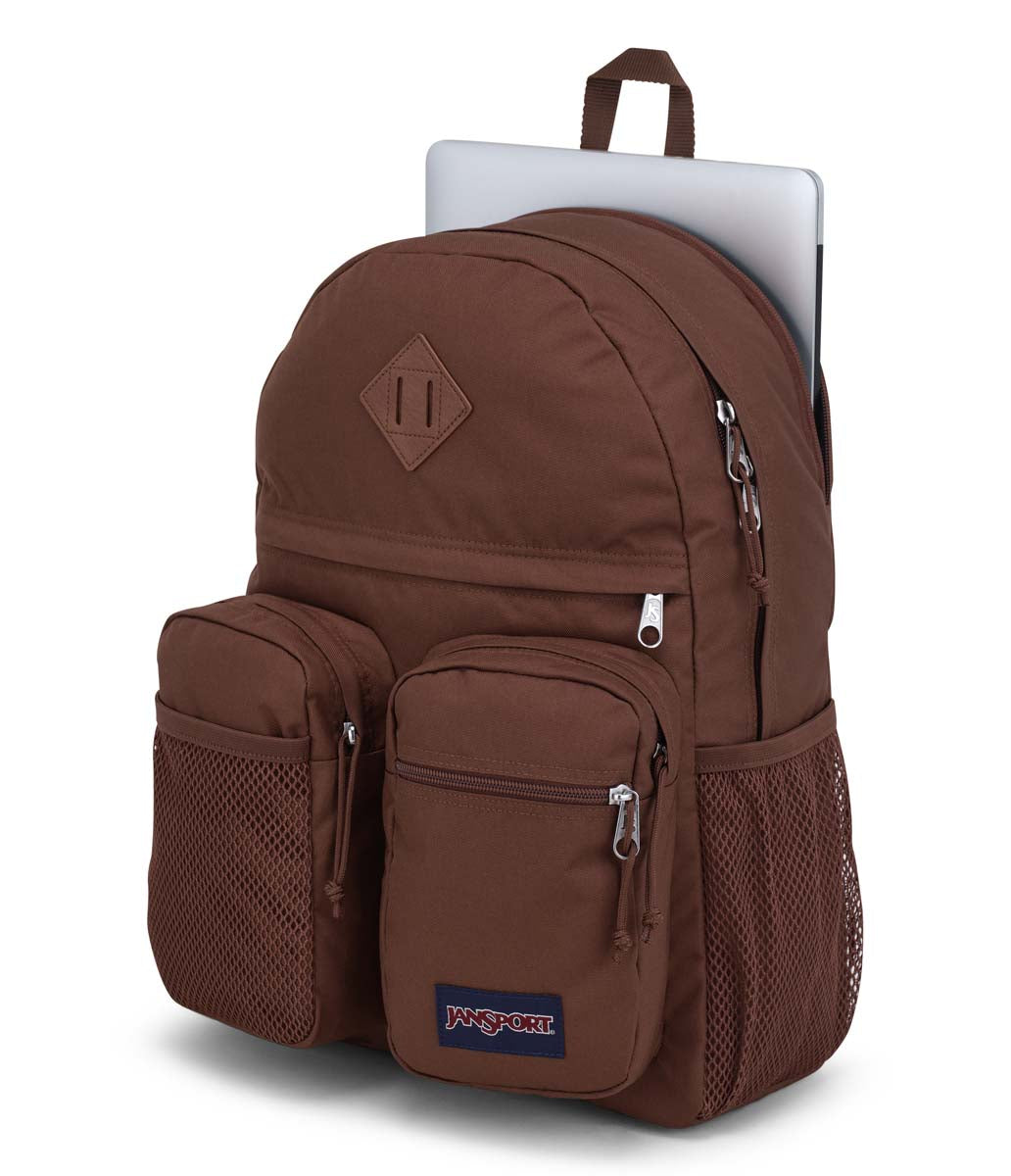 JanSport Granby Sac à dos pour ordinateur portable – Marron basique