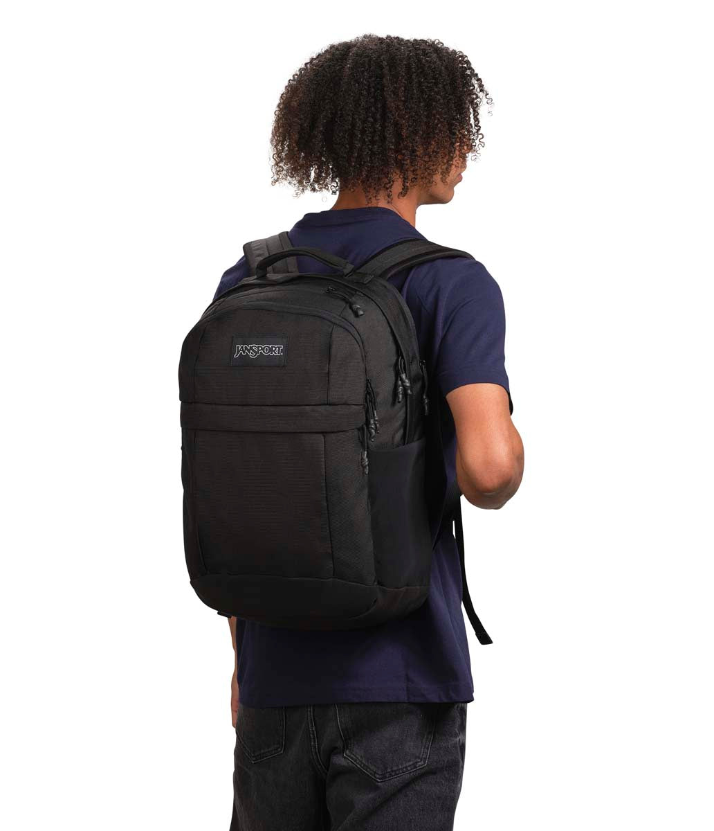 Sac à dos pour ordinateur portable JanSport Landing Pack - Noir