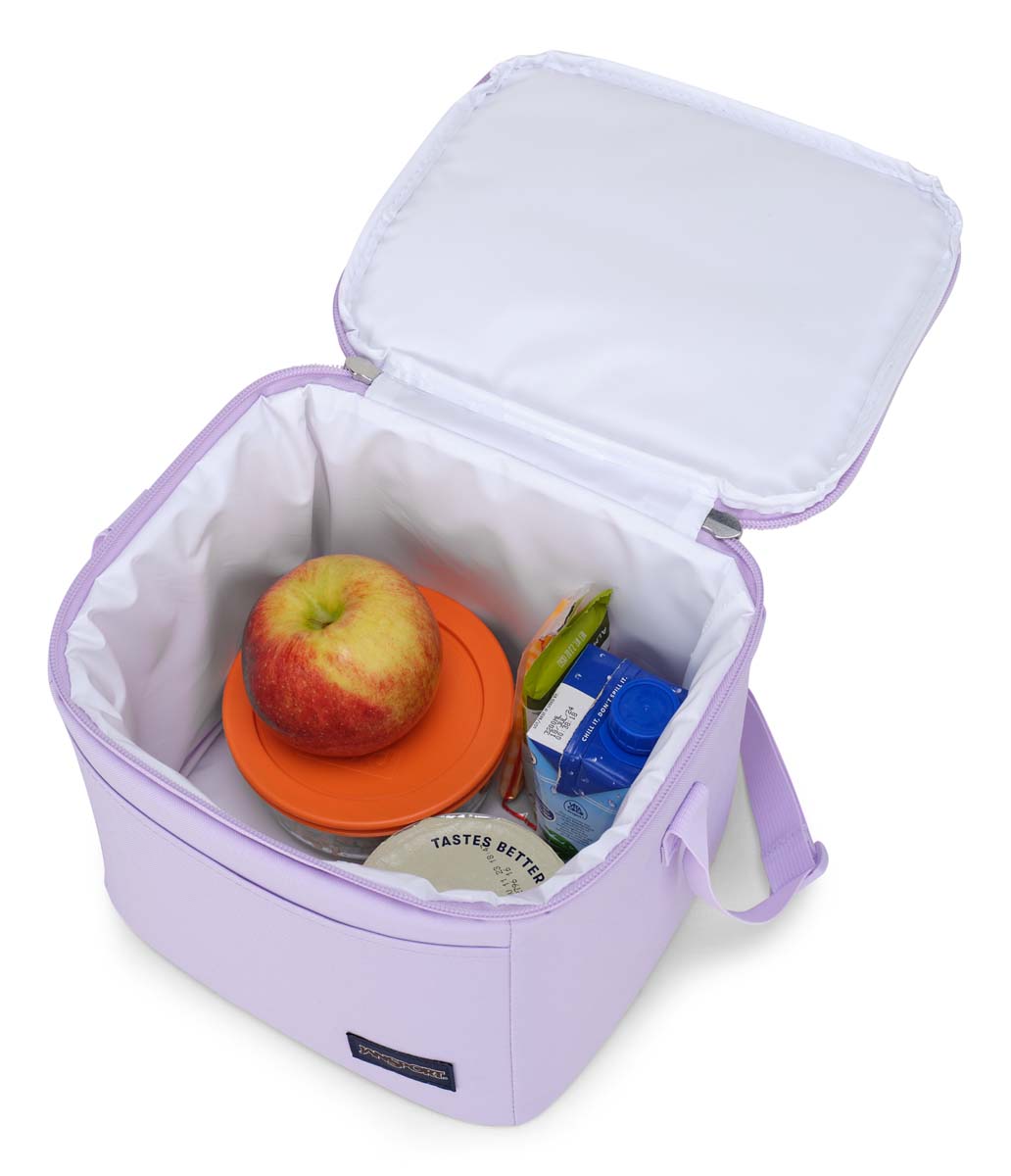 JanSport Super Snack Lunch Bag - Pastel Lilac