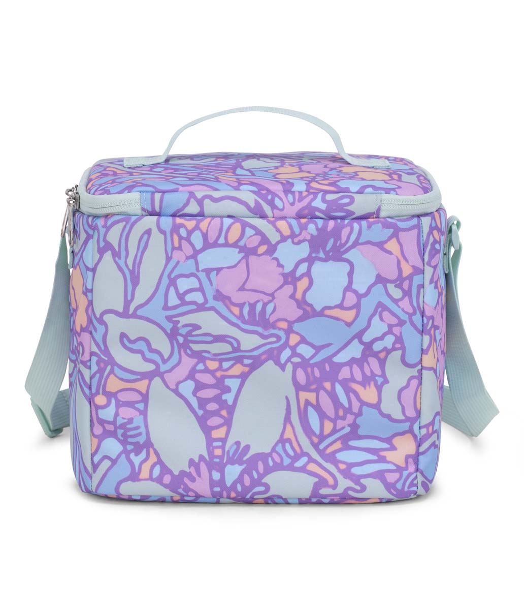 JanSport Super Snack Sac à lunch - Lilas pastel floral fluide