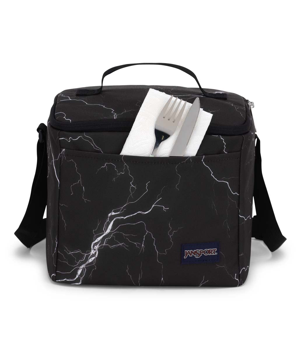 JanSport Super Snack Lunch Bag - Electric Bolts