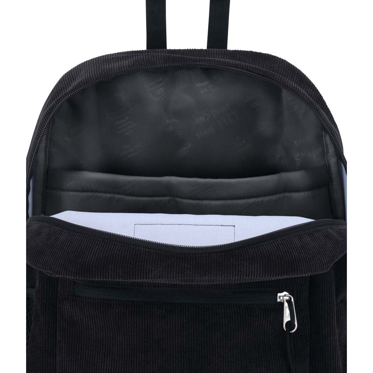 JanSport Cross Town Plus Remix - Velours côtelé noir