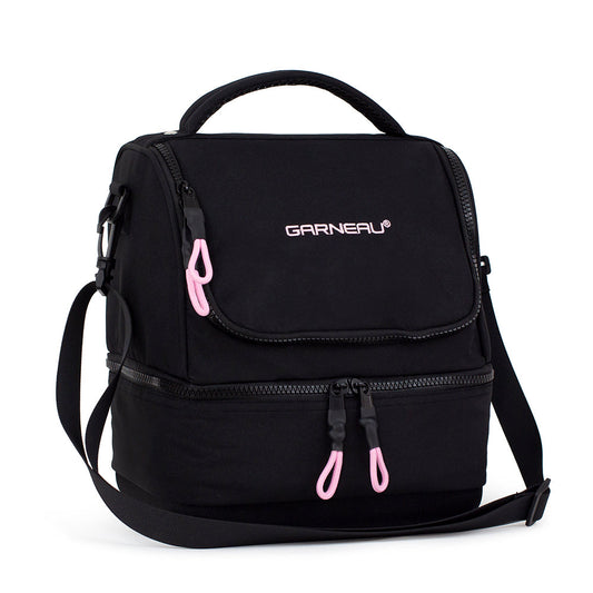 Garneau 2 compartment Dome Lunch Box - Extreme Rose