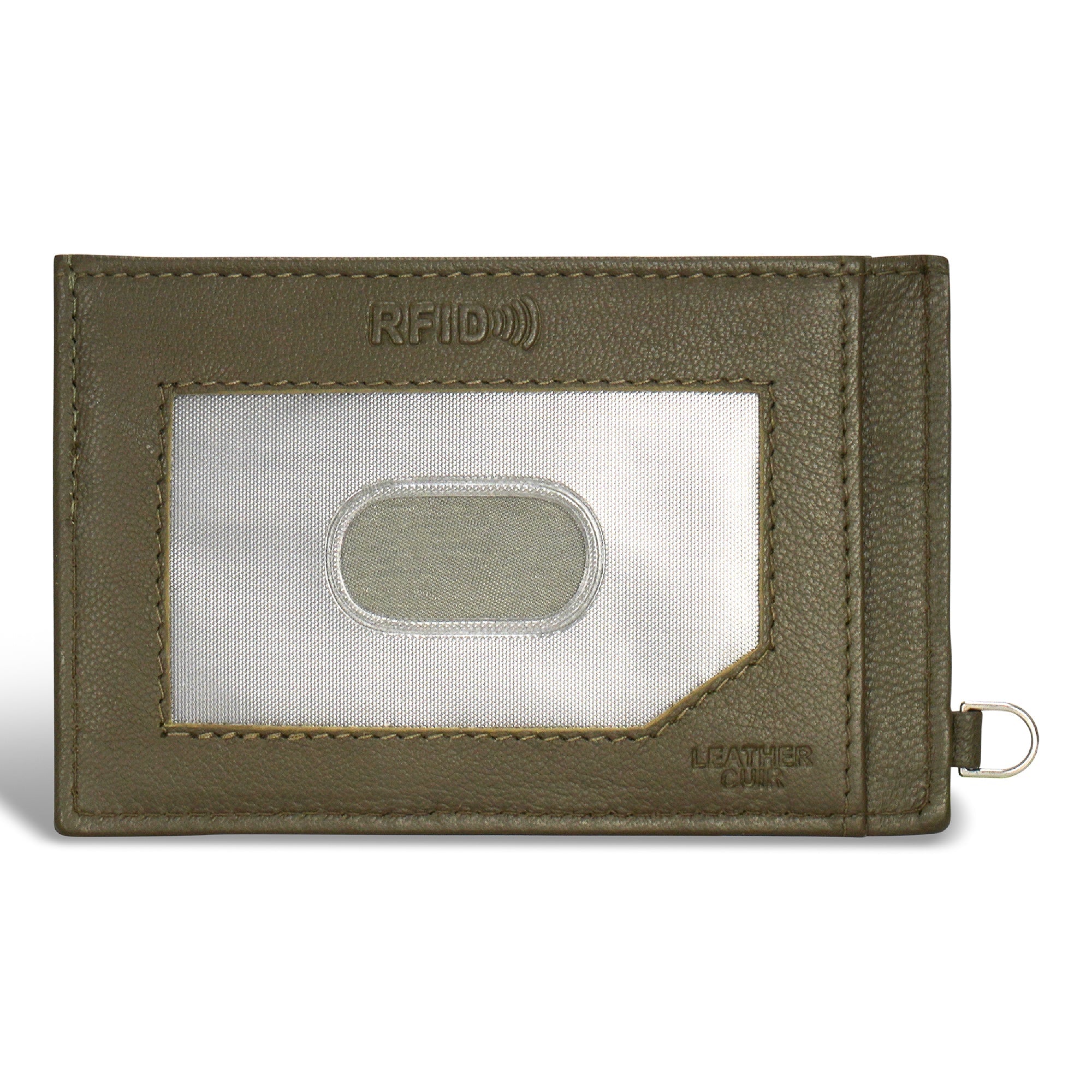 Champs Men Camo / Leather Slim Cardholder