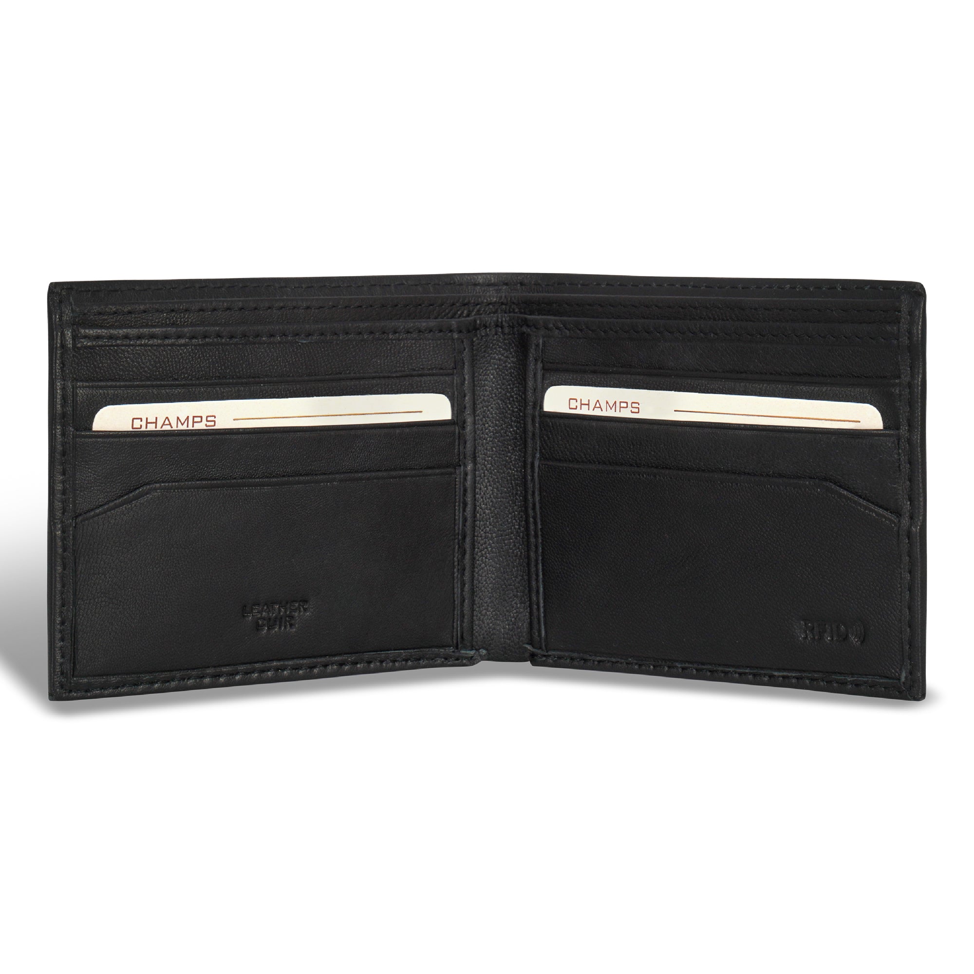 Champs Classic / Leather Bi-Fold Wallet