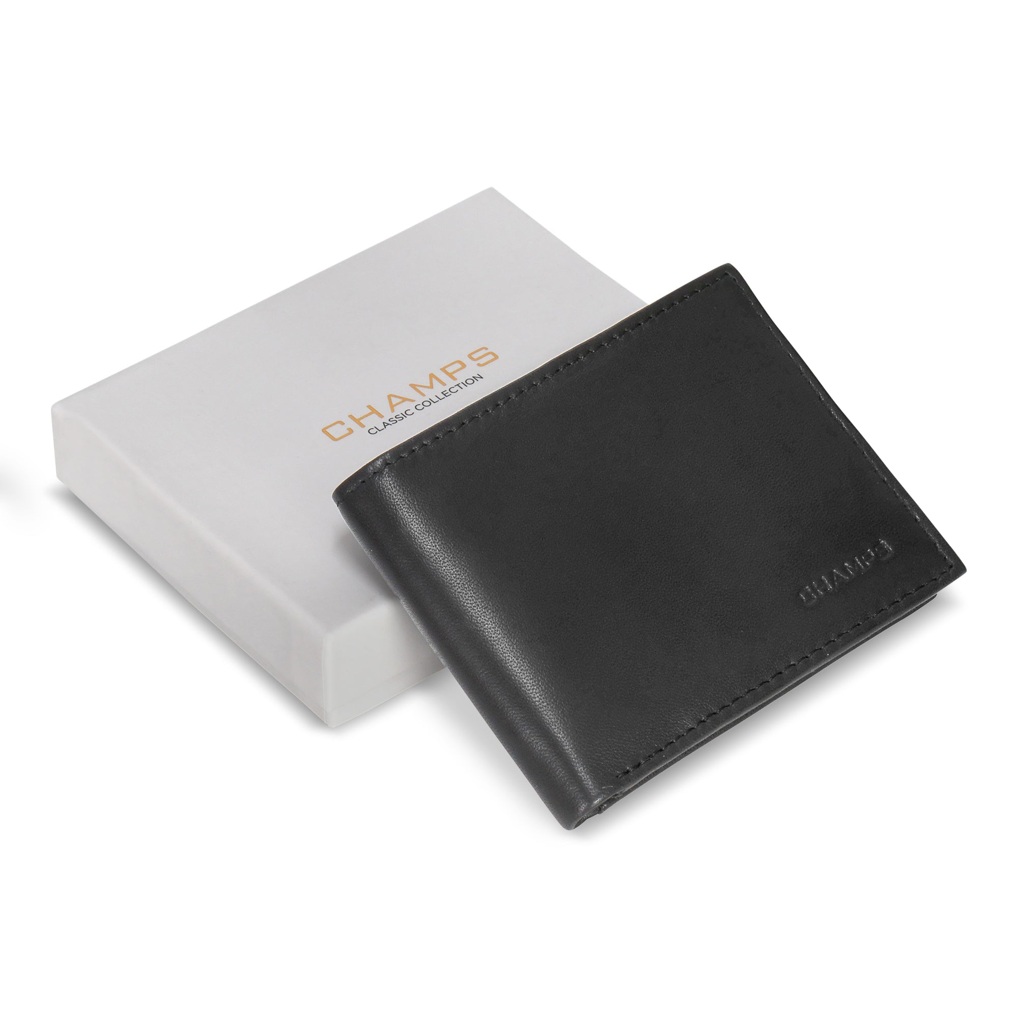 Champs Classic / Leather Bi-Fold Wallet