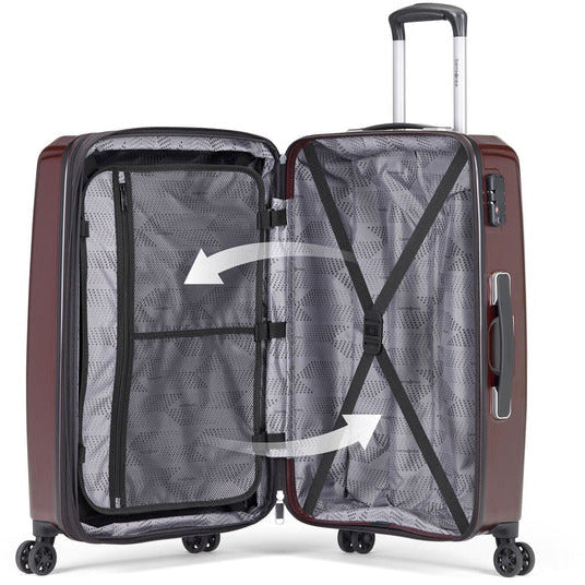 Samsonite Pursuit DLX Plus Valise rigide à roulettes moyenne extensible