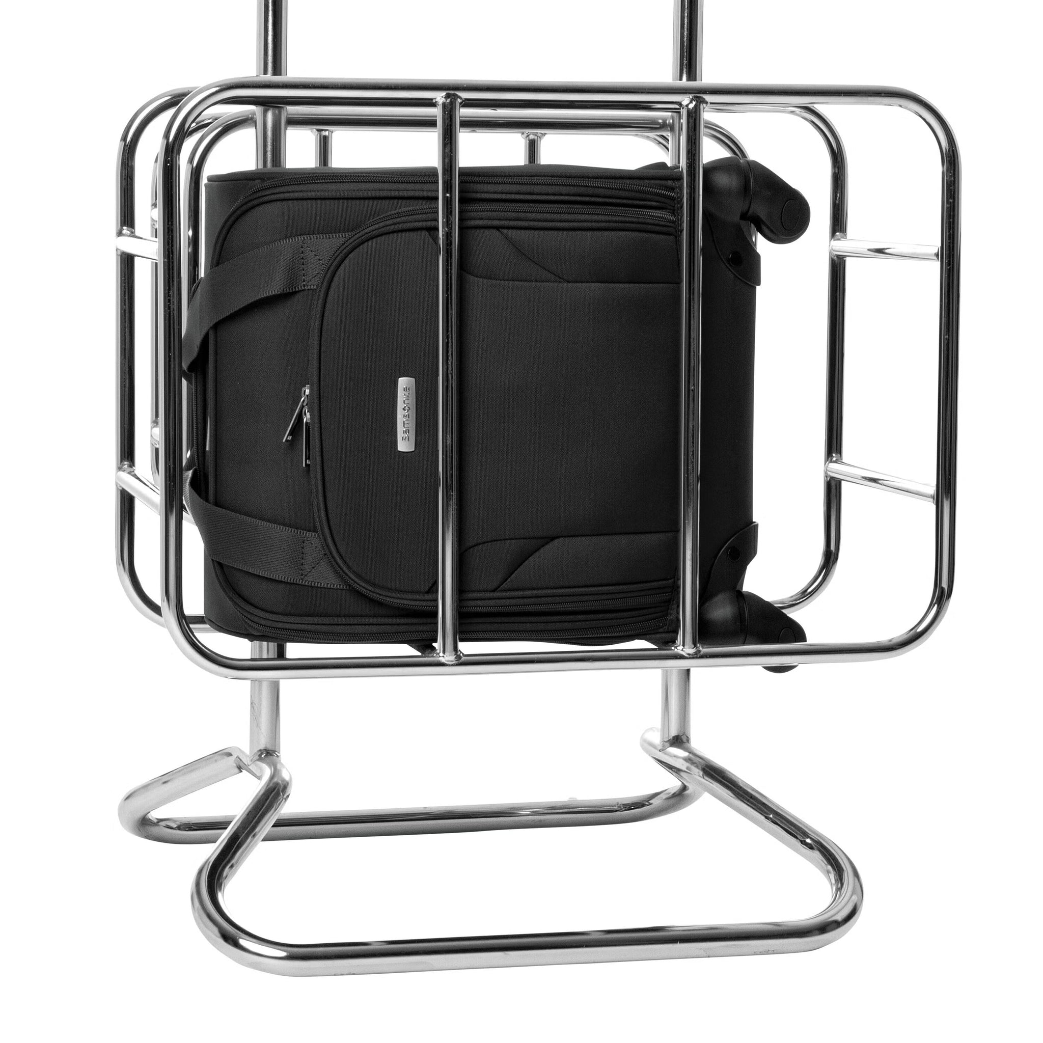 Valise de voyage Samsonite à roulettes sous le siège