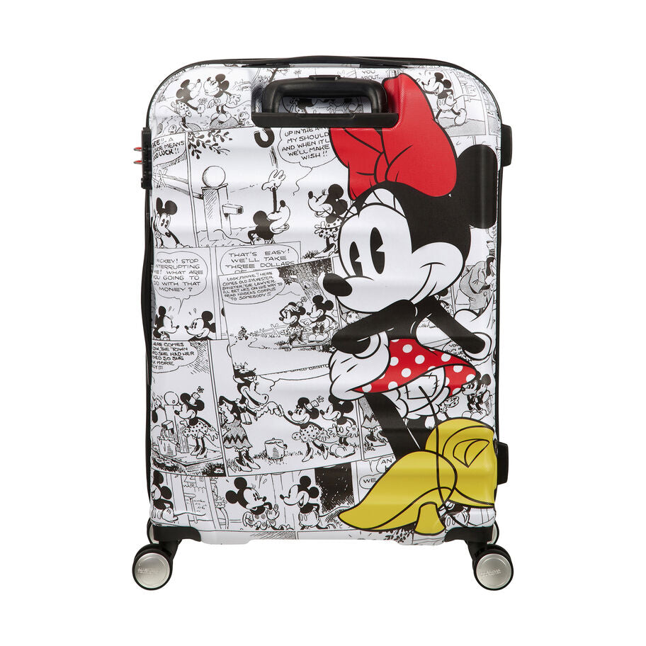 American Tourister Disney Wavebreaker Medium Hardside Luggage - Minnie Comics White