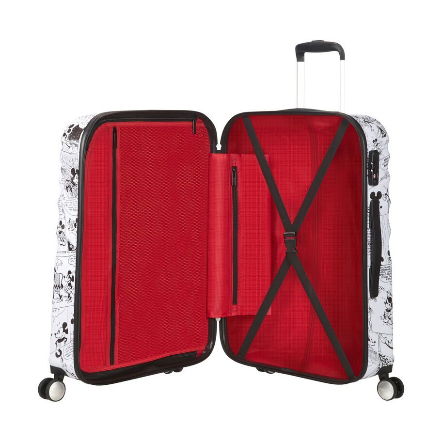 American Tourister Disney Wavebreaker Medium Hardside Luggage - Minnie Comics White