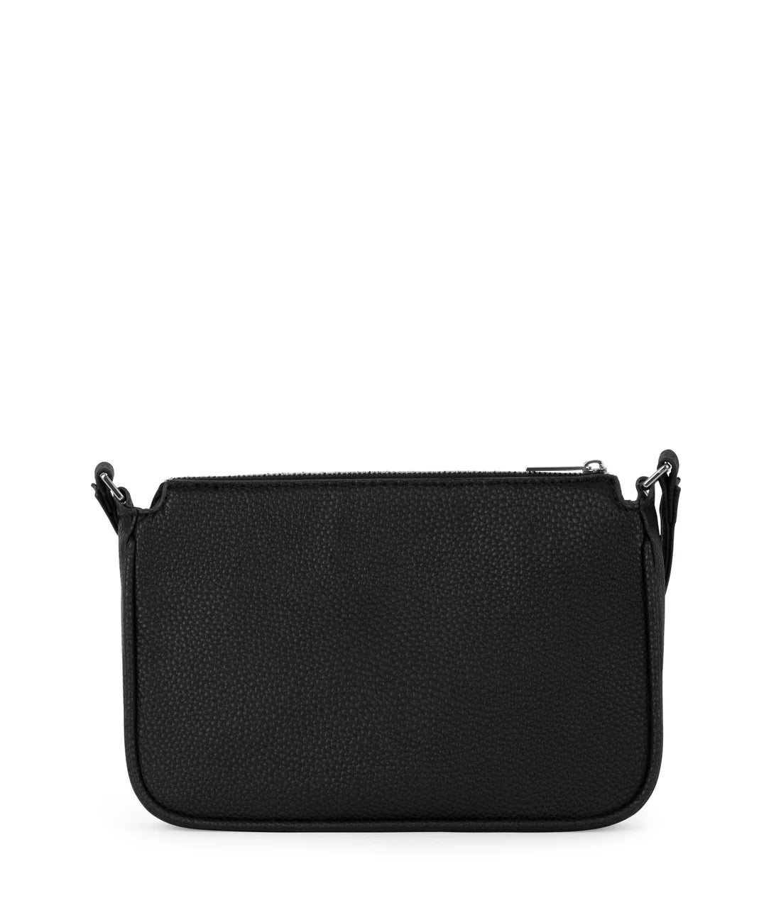 Matt & Mat Ivy Slim Vegan Crossbody Bag Grain - Black