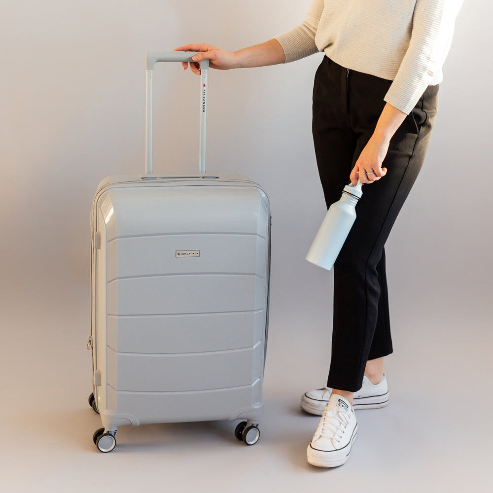 Air Canada Optimum 24" Hardside Spinner Luggage - Light Grey