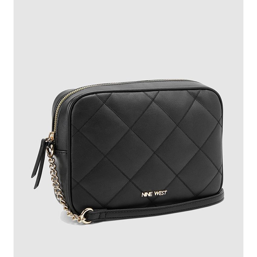 Sac bandoulière mini Madelain de Nine West - Noir