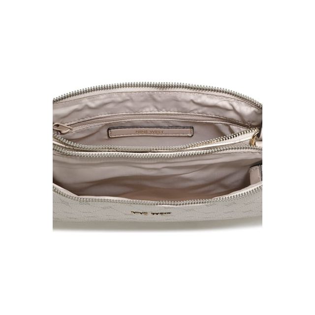 Nine West Lianne Mini Crossbody - Mushroom Logo