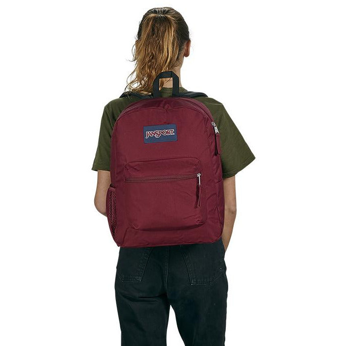 JanSport Cross Town Backpack – Russet Red