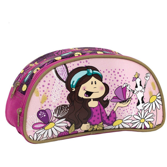 Louis Garneau Pencil Case, Half Moon - Butterflies