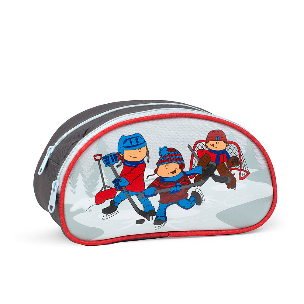 Louis Garneau Pencil Case, Half Moon - Hockey