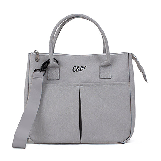 Cléo Large Lunch Bag - Grey