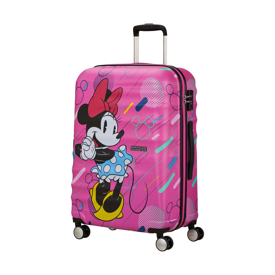 American Tourister Disney Wavebreaker Hardside Medium Luggage - Minnie Future Pop