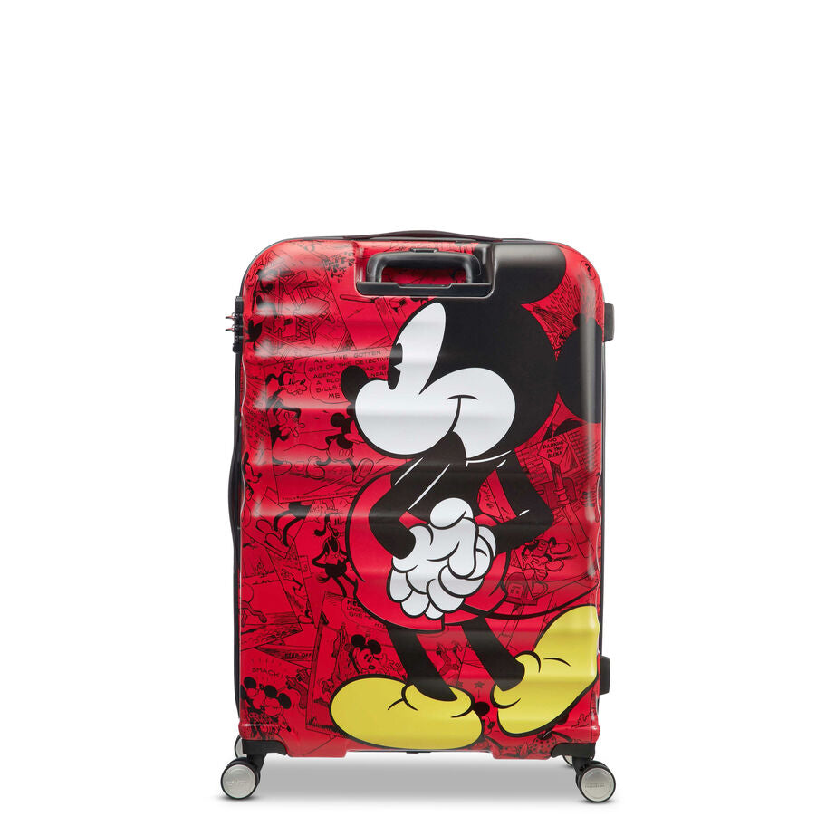 American Tourister Disney Wavebreaker Grand bagage rigide - Mickey Comics Rouge