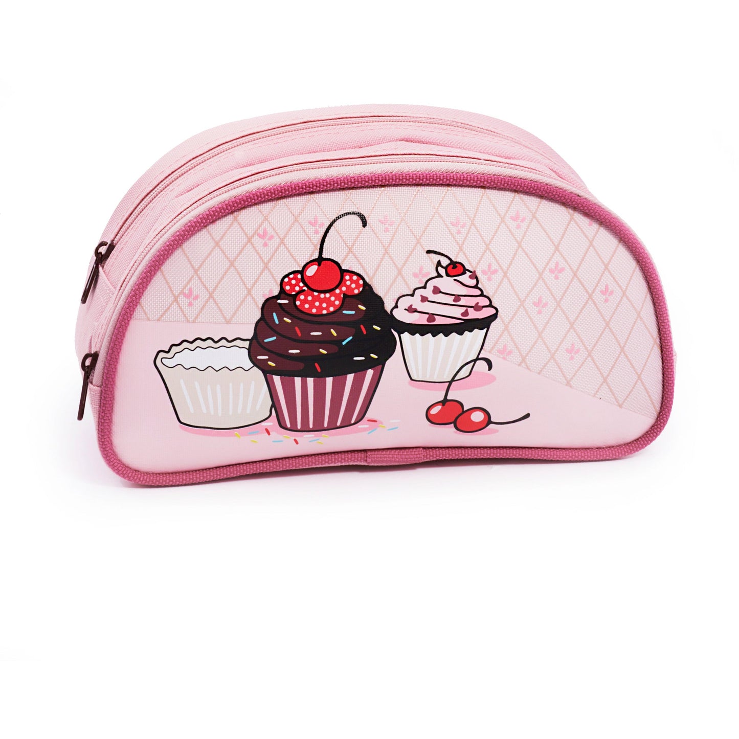 Louis Garneau Pencil Case, Half Moon - Cupcake