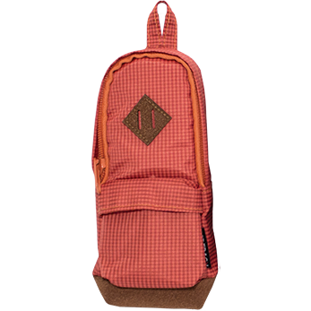 Off Track Pencil Case Backpack Style - Orange