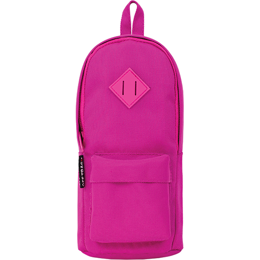 Off Track Pencil Case Backpack Style - Pink