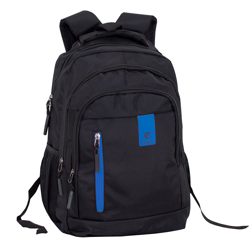 Geocan Fashion Laptop Backpack - Black/Blue