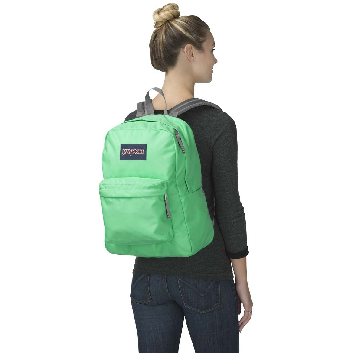 JanSport SuperBreak Backpack - Seafoam Green