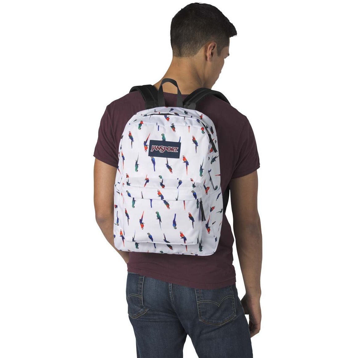 JanSport SuperBreak Backpack - Macaws