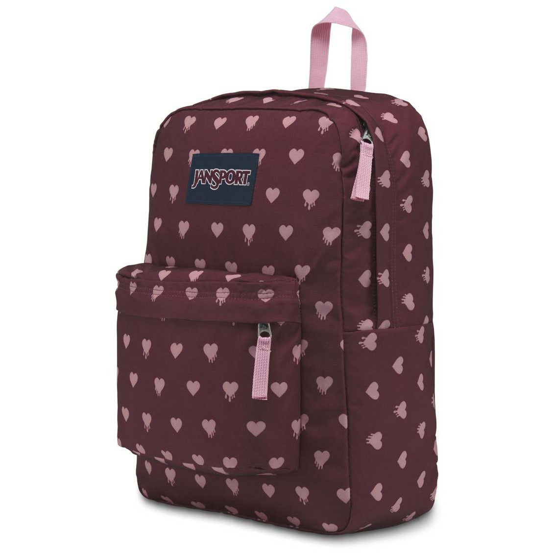 Sac à dos JanSport SuperBreak - Coeurs Saignants Rouge Russet