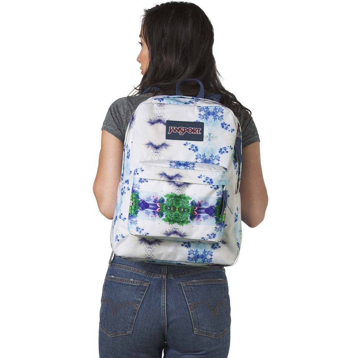 Sac à dos JanSport SuperBreak - Flamingo Garden