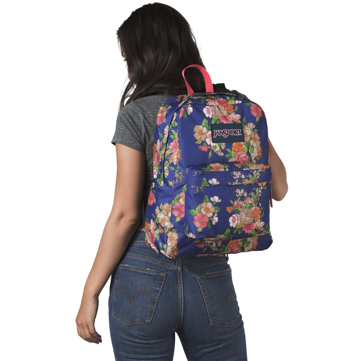 Sac à dos JanSport SuperBreak - Floral en papier