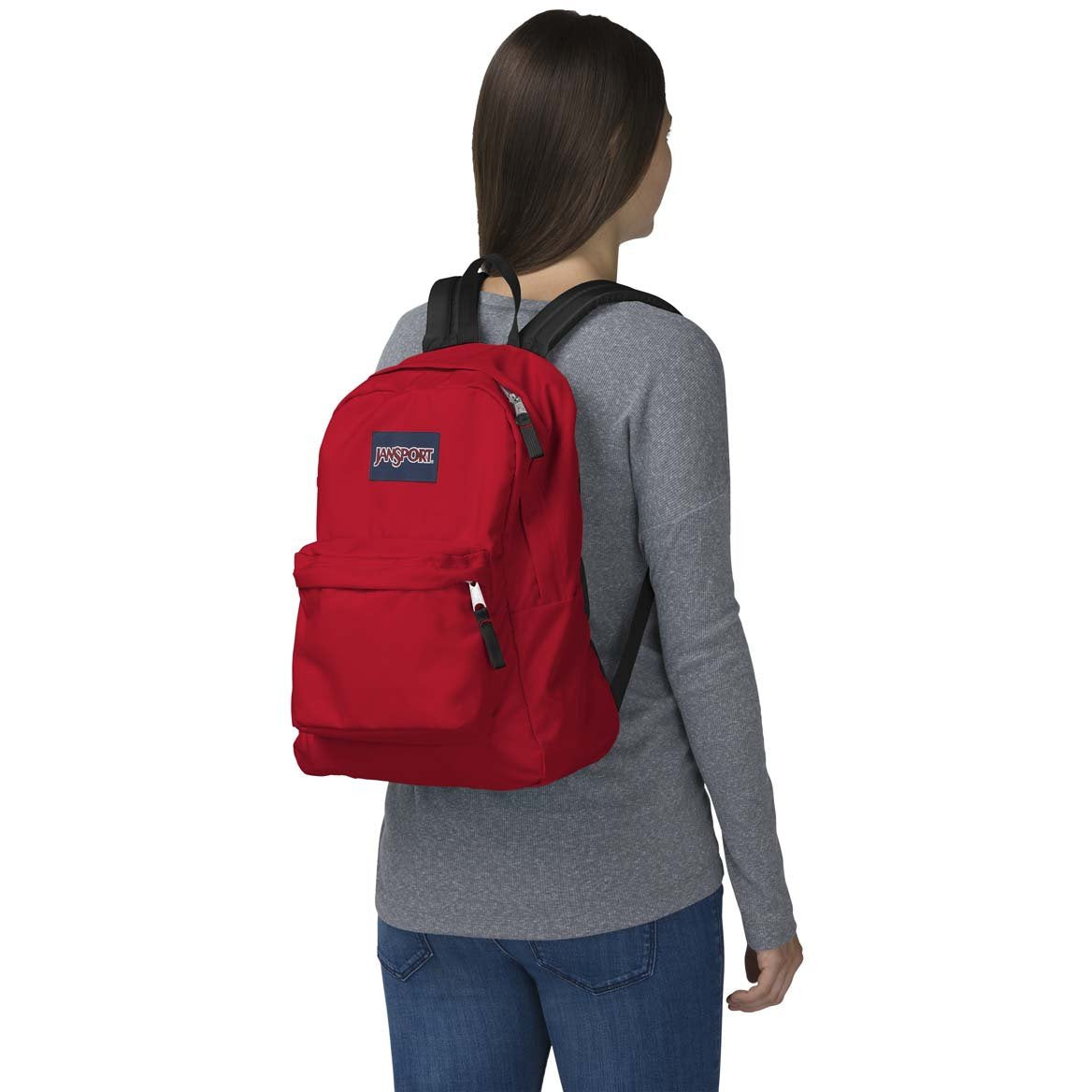 JanSport SuperBreak Backpack - Red Tape