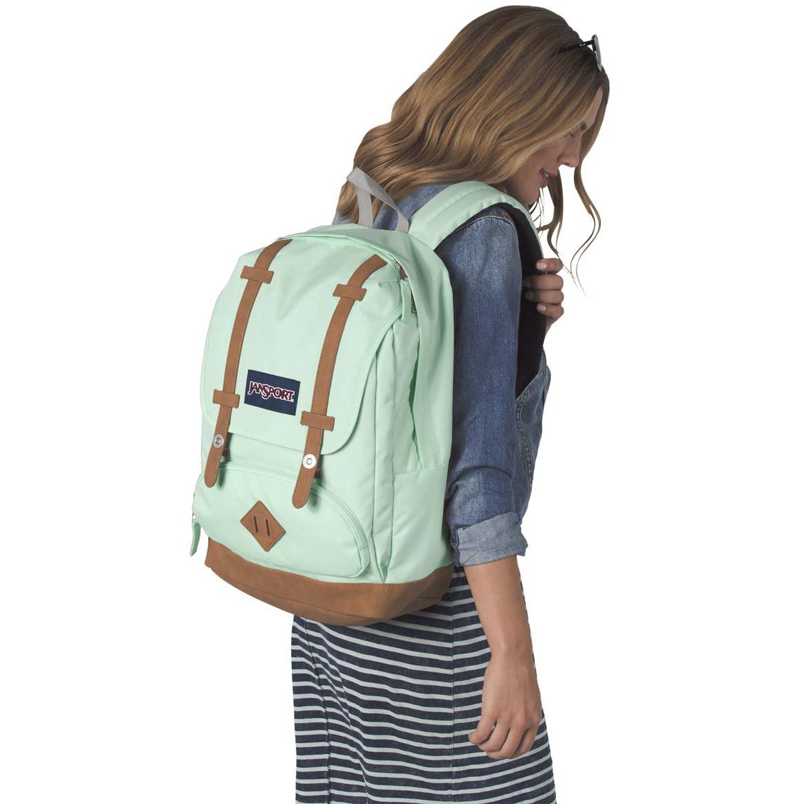 JanSport Cortlandt Backpack - Brook Green