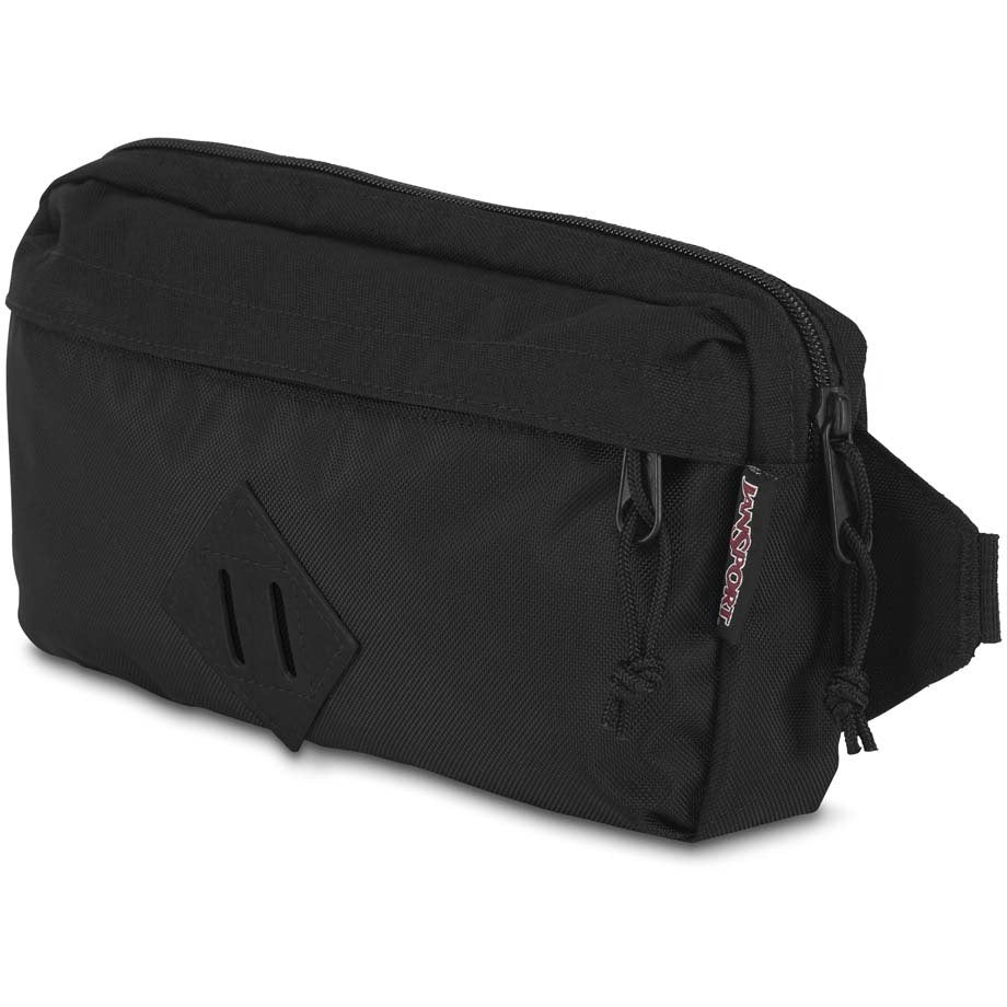 JanSport Waisted Fanny Pack - Black Ballistic Nylon