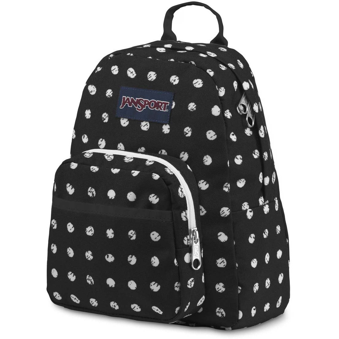 half black half white mini backpack JanSport Pint Hook Configuration:Stock A classic build, now webtype_LapTop BackPack Made from 100percent recycled