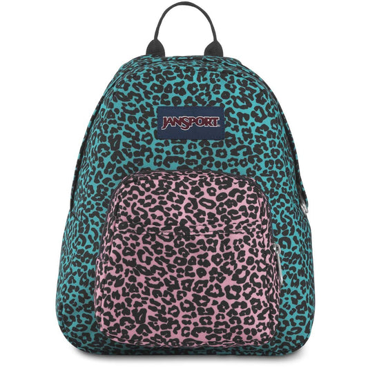Mini sac à dos JanSport Half Pint - Bleu paon Leopard Life