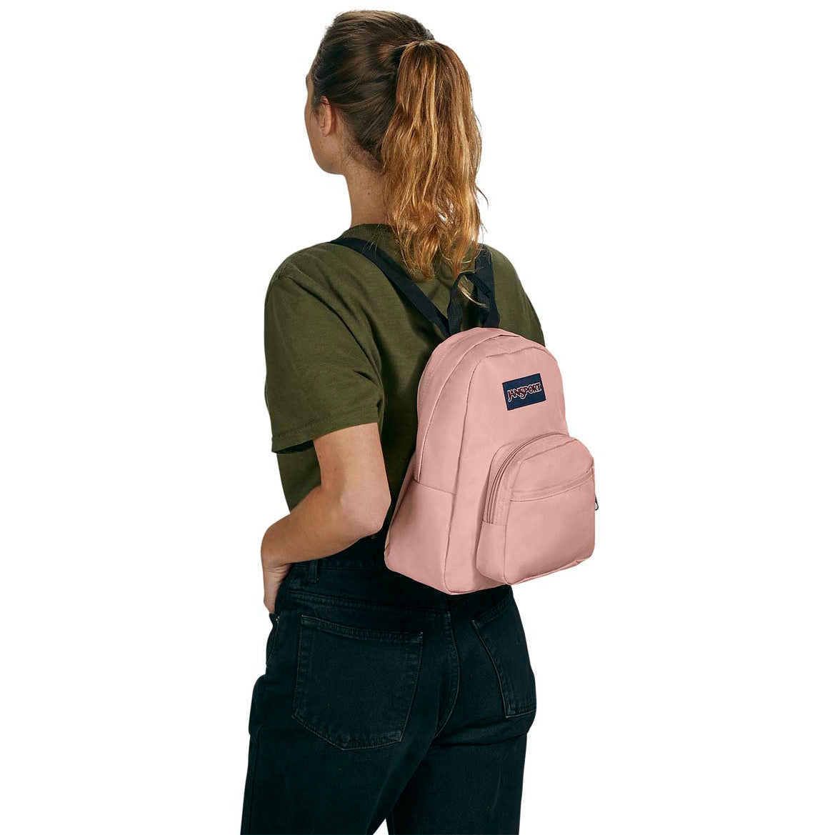 JanSport Half Pint Mini Backpack Misty Rose Bagages Mira