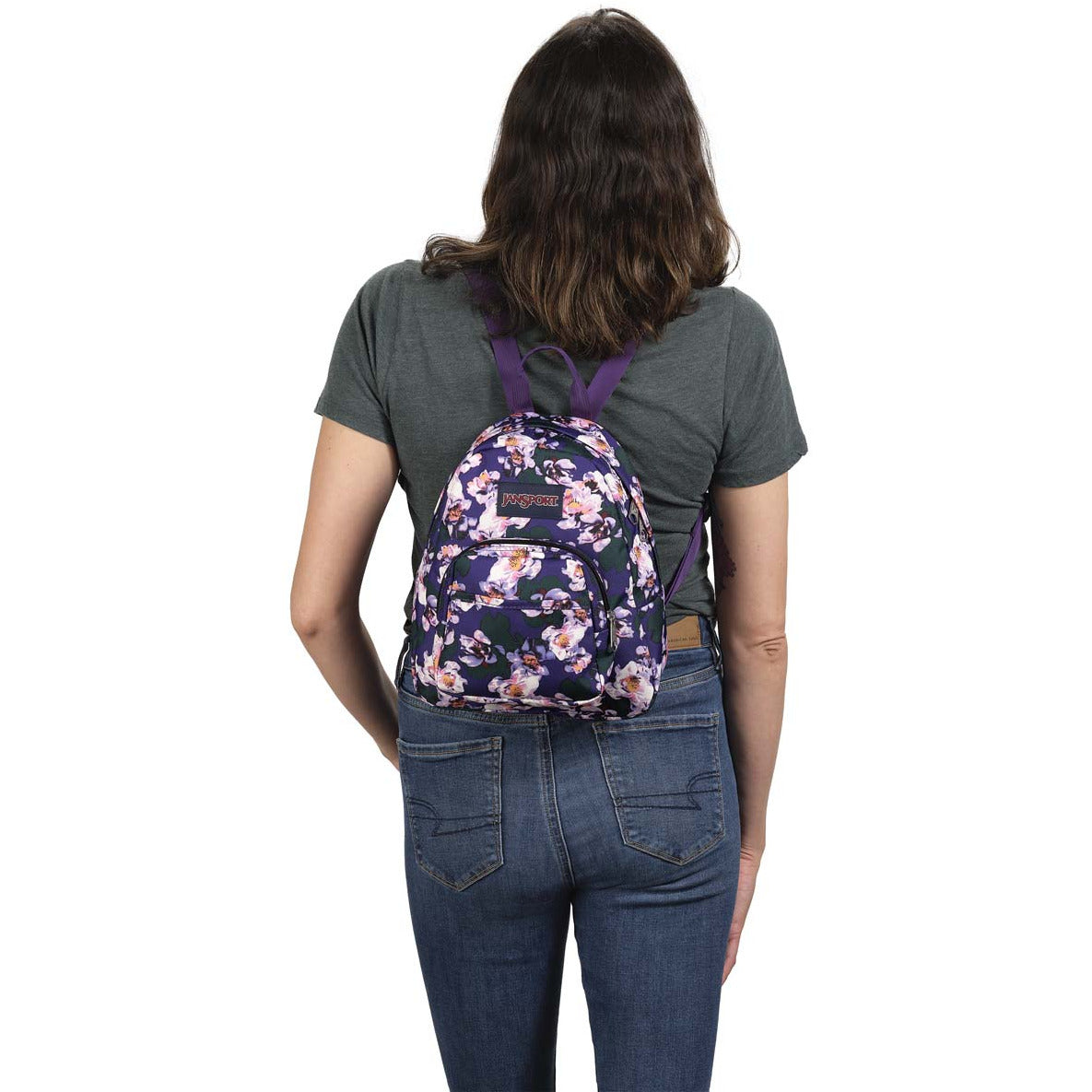 JanSport Half Pint Mini sac à dos - Pétales violets