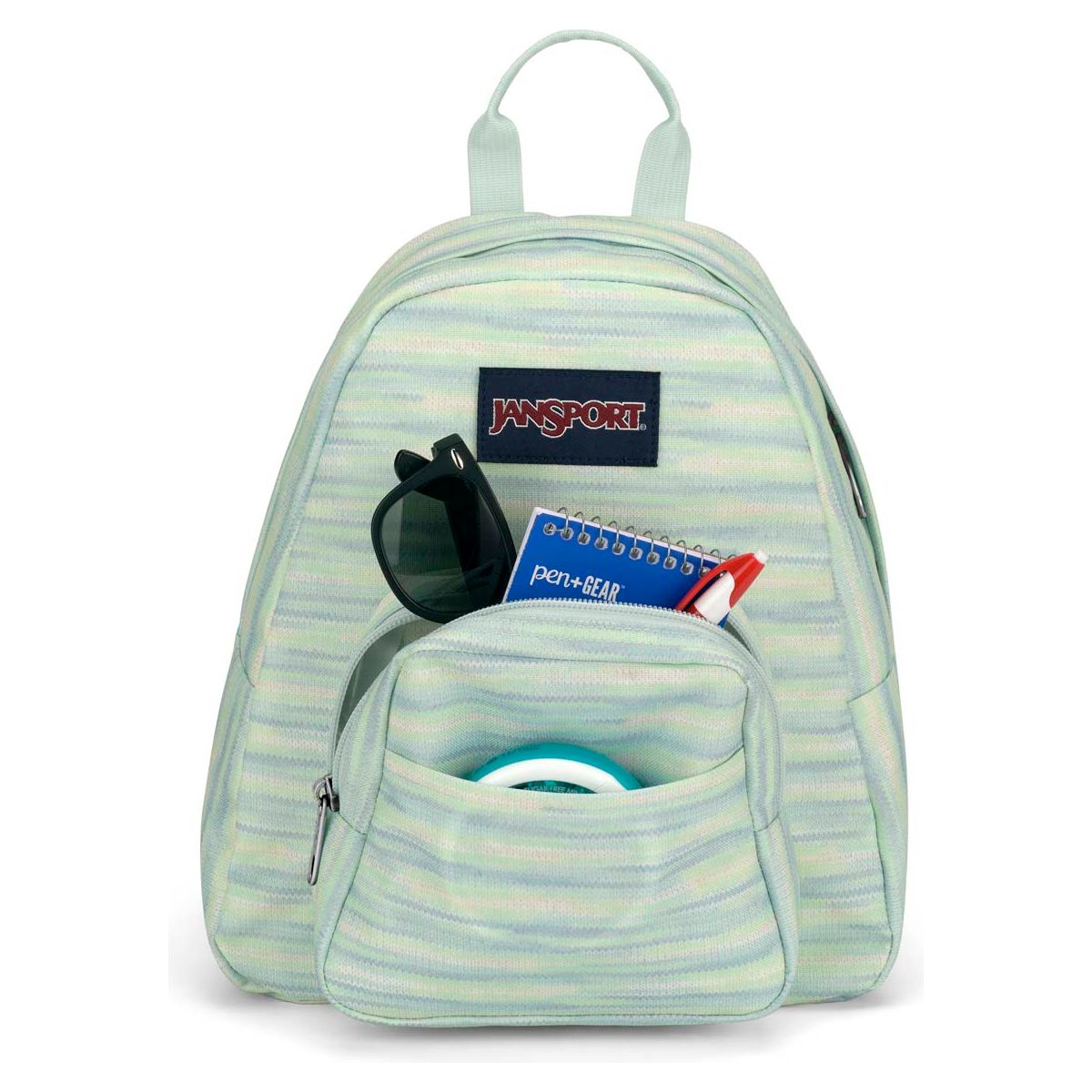 Mini sac à dos JanSport Half Pint - 70S Space Dye Menthe fraîche