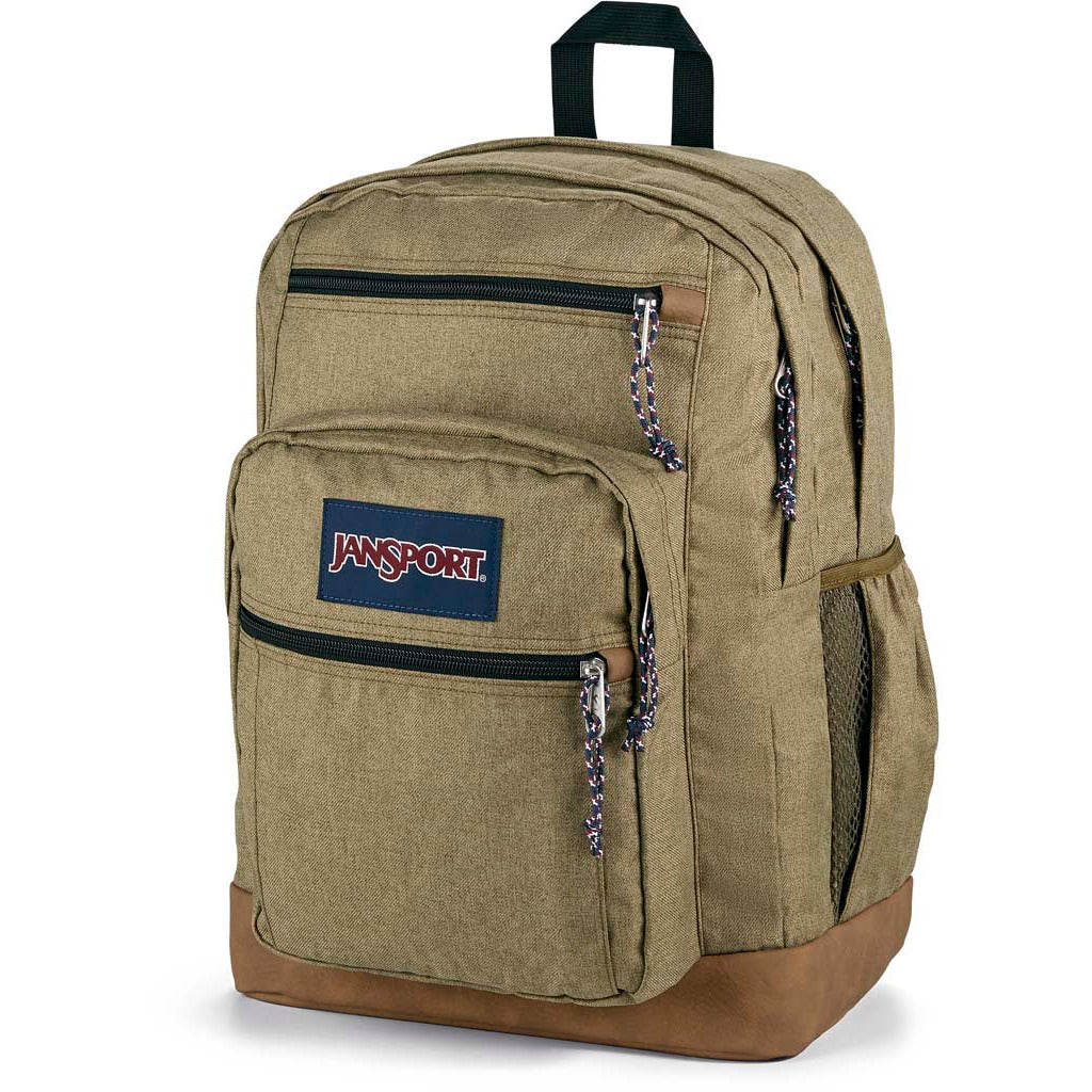 JanSport Cool Student Sac à dos – Vert armée Letterman Poly