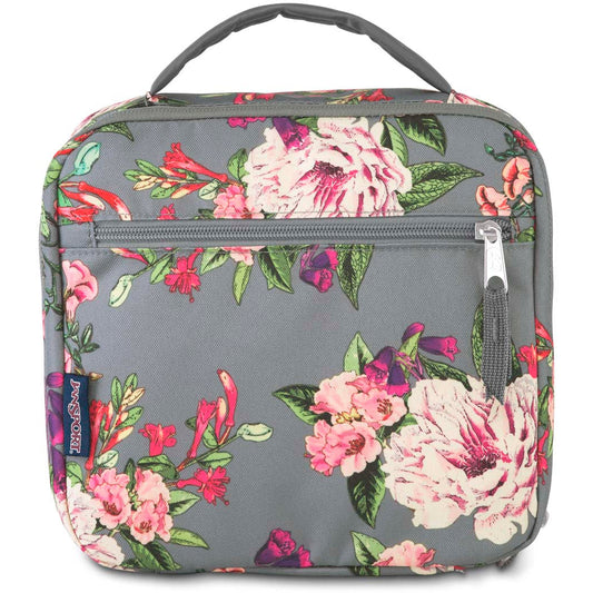 JanSport Pause Déjeuner - Imprimé Bouquet Gris