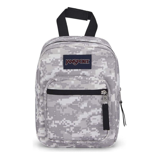 JanSport Big Break Lunch Bag - 8 Bit Camo